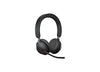 Jabra Evolve2 65 Stereo USB-C MS Teams Headset w/ Charging Stand - Black