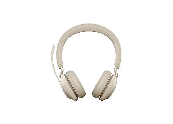 Jabra Evolve2 65 Stereo USB-A MS Headset - Beige