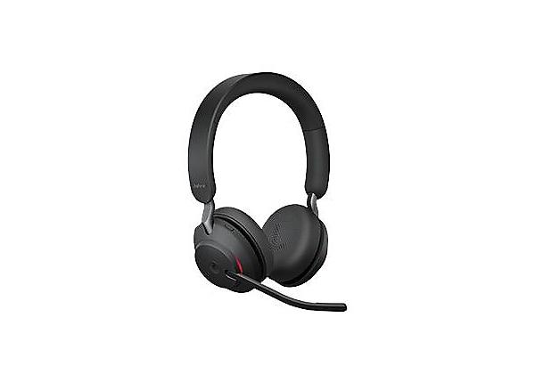 Jabra Evolve2 65 MS Stereo Bluetooth Headset, USB-C - 26599-999-899