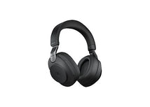 Jabra Evolve2 85 MS Stereo Bluetooth USB-C Headset Teams Headset w/ Charging Stand - Black