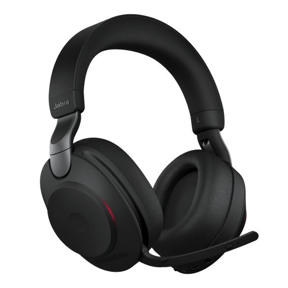Jabra Evolve2 85 UC Stereo Bluetooth USB-C Headset Teams Headset - Black