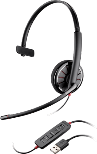 Plantronics Blackwire 310, Over-the-head, Monaural