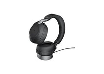 Jabra Evolve2 85 MS Stereo Bluetooth USB-C Headset Teams Headset w/ Charging Stand - Black